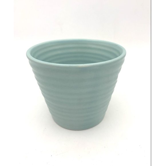 2007 Starbucks Mint Green Mocha, Ribbed, Coffee Mug/Cup, 9oz - Picture 2 of 7